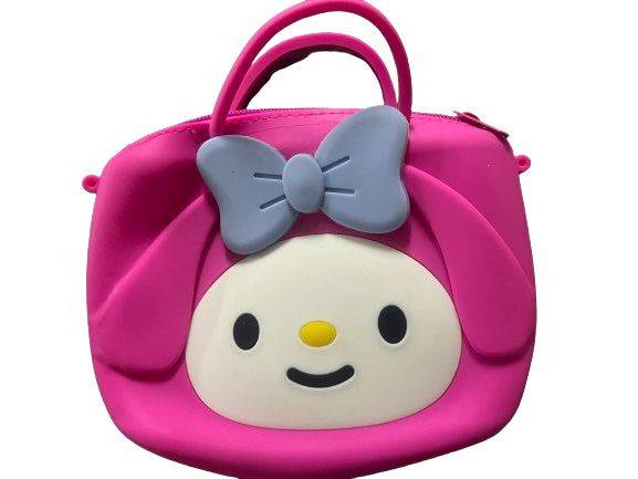 Hello Kitty Teenage Girls Handbag, Silicon handbag, Cross body bags, Cartoon Bag