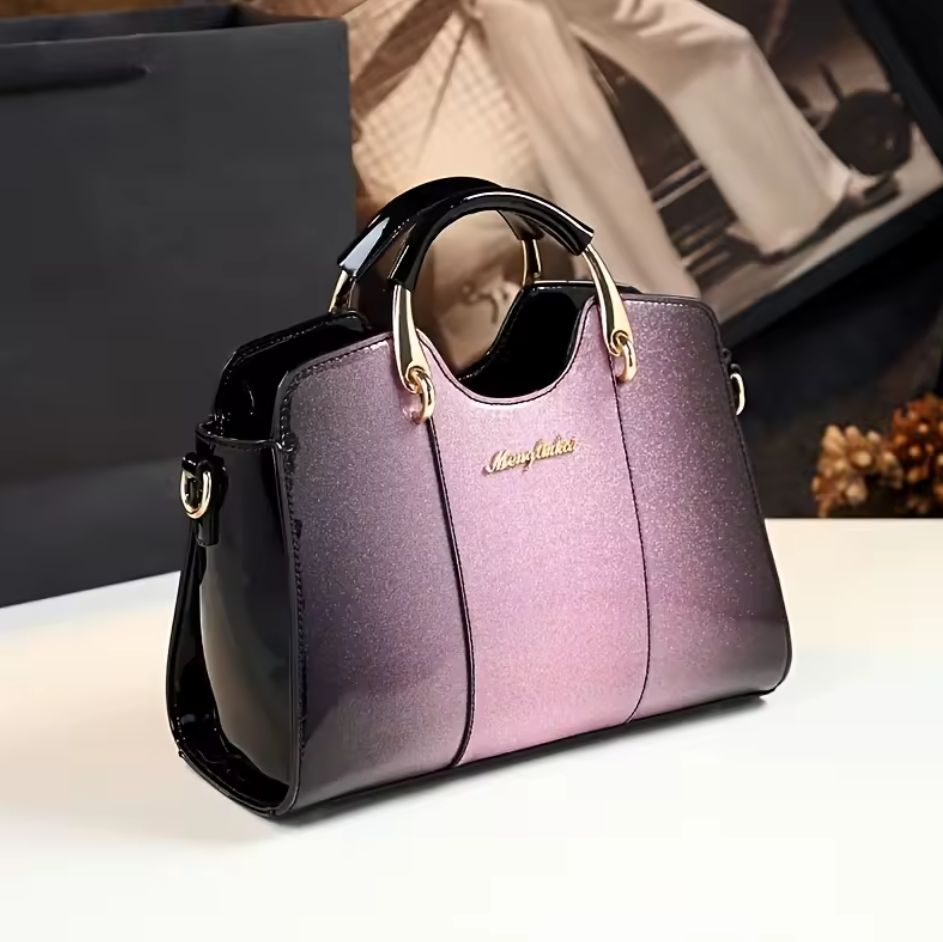 Fashion Top Handle Satchel Bag, Trendy Crossbody Bag, Women's Casual Handbag, Shoulder Bag & Purse