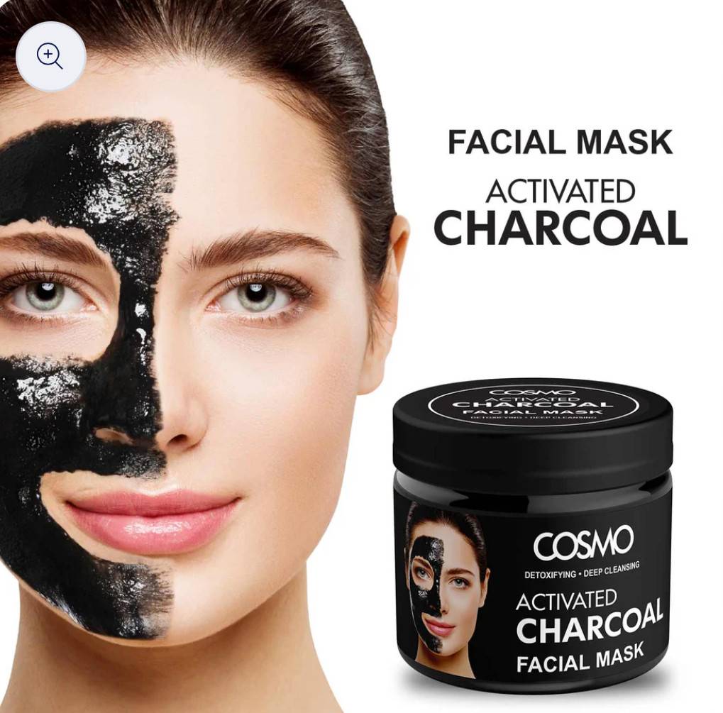 COSMO ACTIVATED CHARCOAL FACIAL MASK - 200G