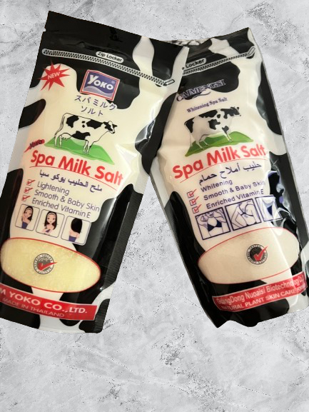 Spa Milk Salt 300grams, Lightening, Smooth & Baby Skin, Enriched Vitamin E