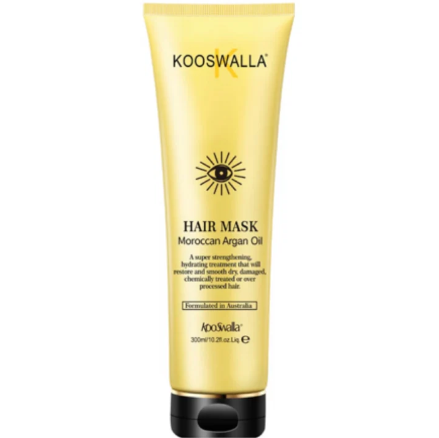 Hair Mask-Moroccan argan oil, A super strengthening, hydrating treatment, restore and smooth dry, damaged hair, The best hair mask you can indulge your light blond bleached hair extensions