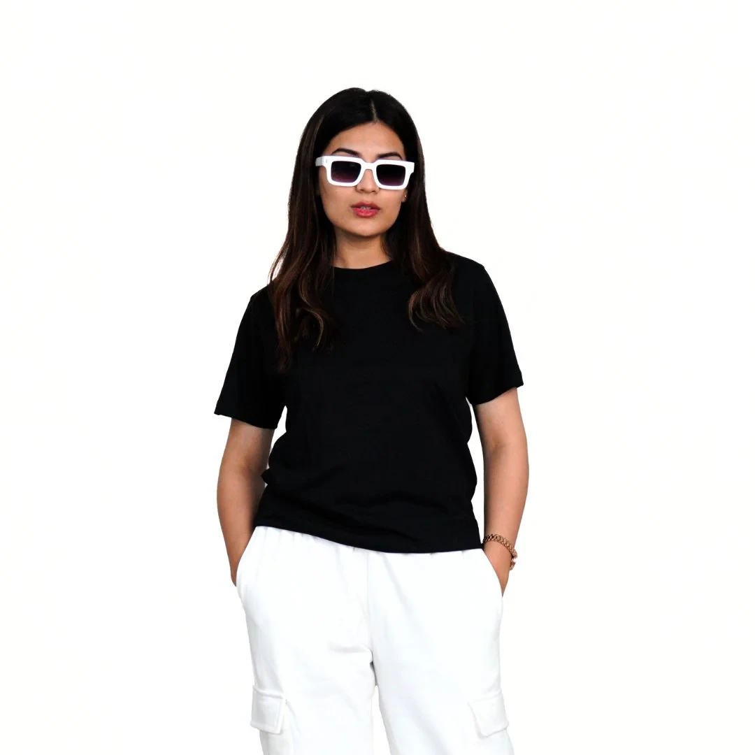 Black Basic Gradi Tee