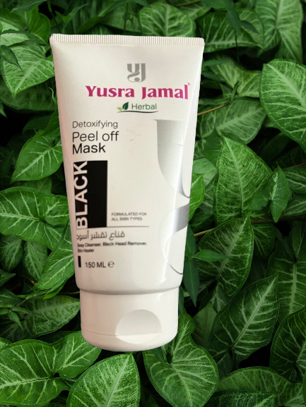 Yusra Jamal Herbal Detoxifying Peel Off Mask Black