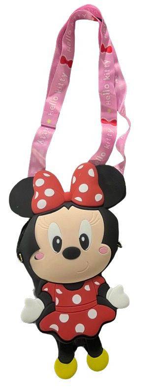 Teeage Girls Handbag, Silicon handbag, Cross body bags, Mini Mouse Bag